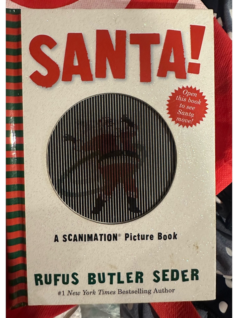 Santa!: A Scanimation Picture Book